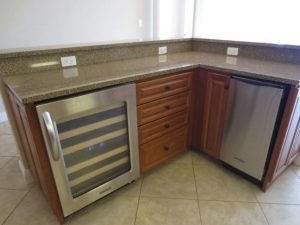 Rental Home Kitchen - Wine Cooler