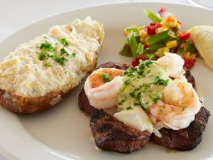 Steak and Shrimp from Louisiana Lagniappe