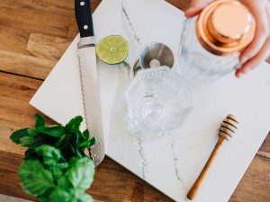 Lemon-Lime and Basil Cocktail Recipe